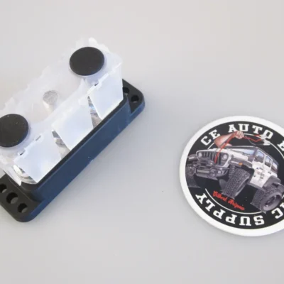 EGIS PowerBar Three M10 (3/8) Studs - 600A w/Cover