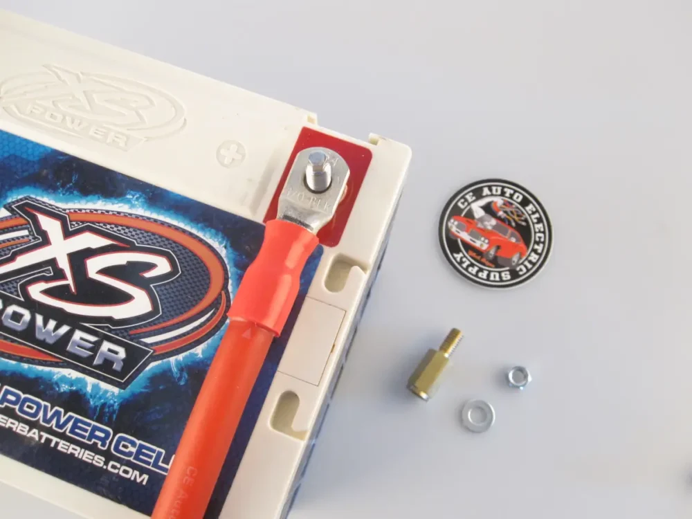 Stud Style Battery Post Accessory Adapter - Step 1