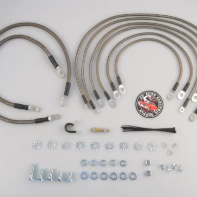 Vehicle Grounding Kit for Domestic Vehicles with Top Post Batteries