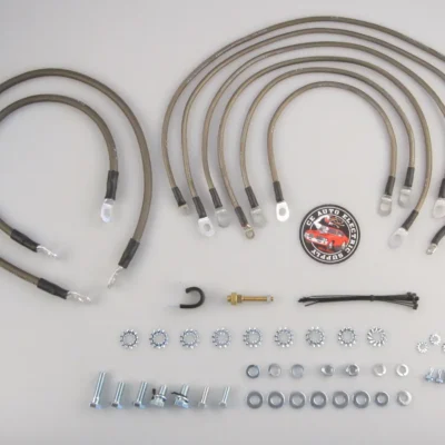 Vehicle Grounding Kit for Import Vehicles with Top Post Batteries
