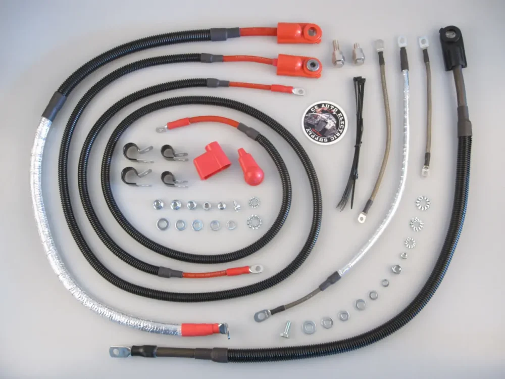 1995-1997 Chevrolet / GMC 1500 Battery Cable Kit - 1 AWG 1995-1997 Chevrolet / GMC 1500 Battery Cable Kit - 1 AWG