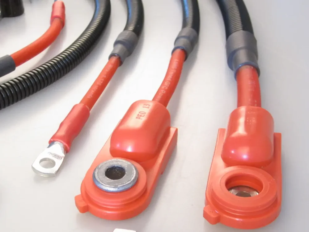 1995-1997 Chevrolet GMC / 1500 Battery Cable Kit - Positive Cables Close-up