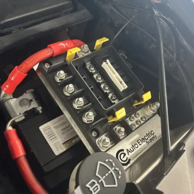 2015-2016 Chevrolet / GMC Duramax Auxiliary Power Distribution Center Kit - In Vehicle with Cover Removed